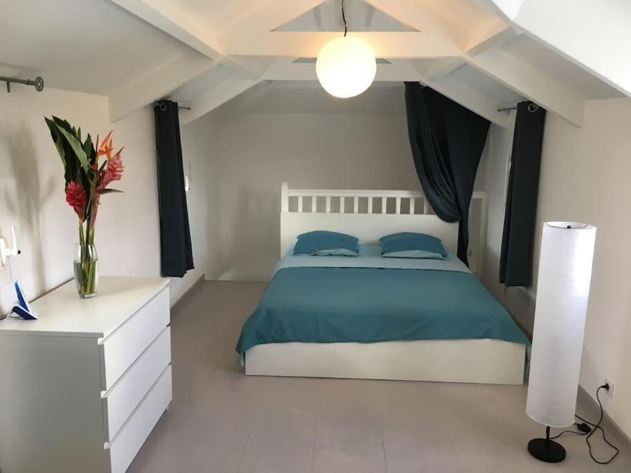 Villa Ti Bleu Caraibes 8 Personnes A St Francois Saint-Francois  Exteriör bild