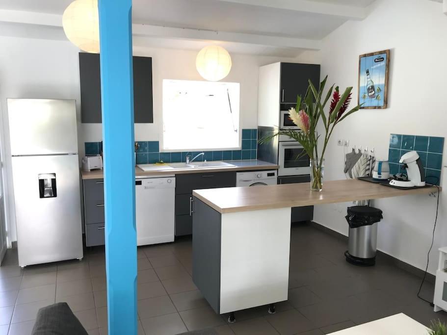 Villa Ti Bleu Caraibes 8 Personnes A St Francois Saint-Francois  Exteriör bild