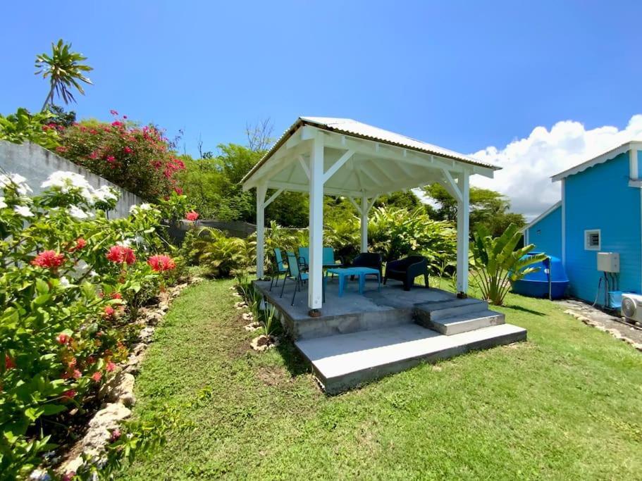 Villa Ti Bleu Caraibes 8 Personnes A St Francois Saint-Francois  Exteriör bild