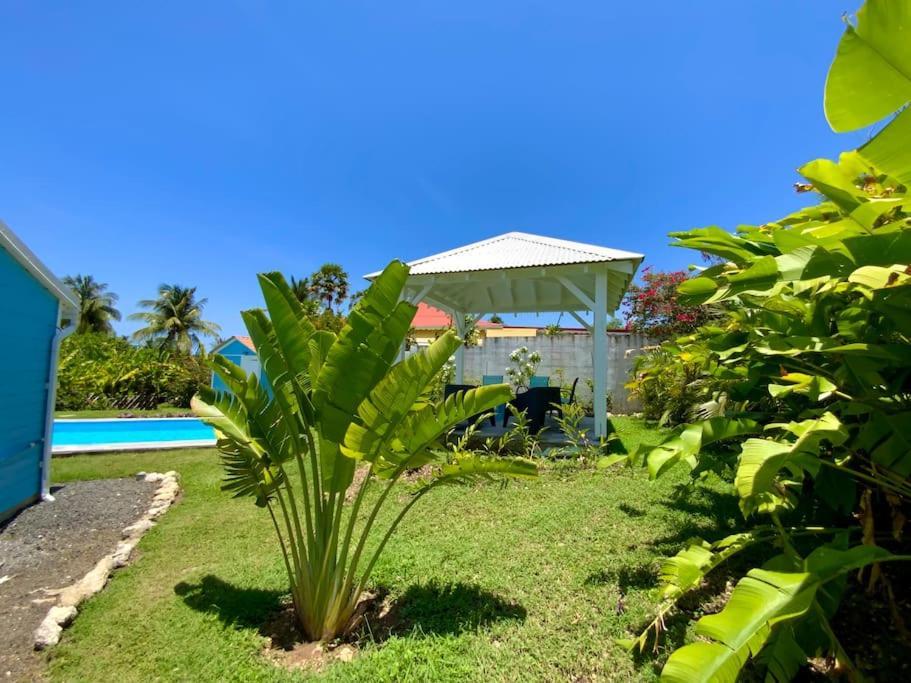 Villa Ti Bleu Caraibes 8 Personnes A St Francois Saint-Francois  Exteriör bild