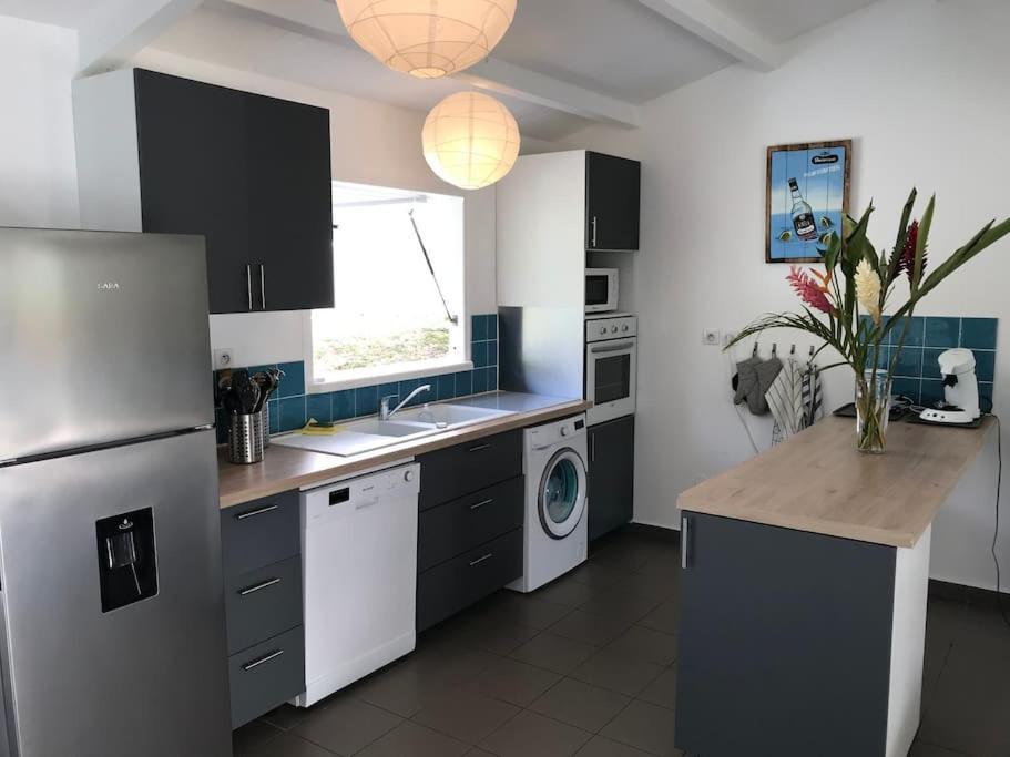 Villa Ti Bleu Caraibes 8 Personnes A St Francois Saint-Francois  Exteriör bild